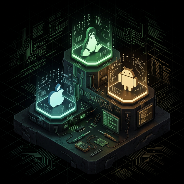 Cross-platform symbol building